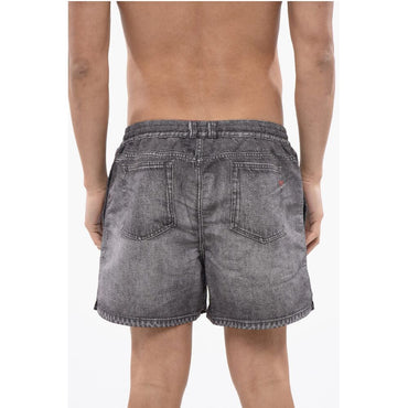 Diesel Swim Shorts BMBX-KEN-37 with Denim Effect Print