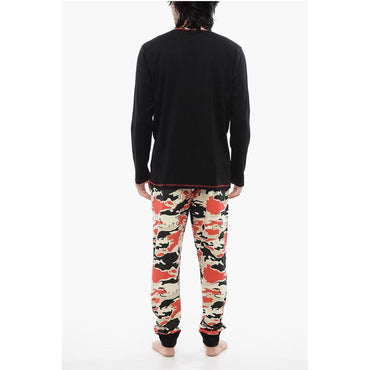 Diesel Stretch Cotton UMSET-WILLIAM Long Pyjamas Set