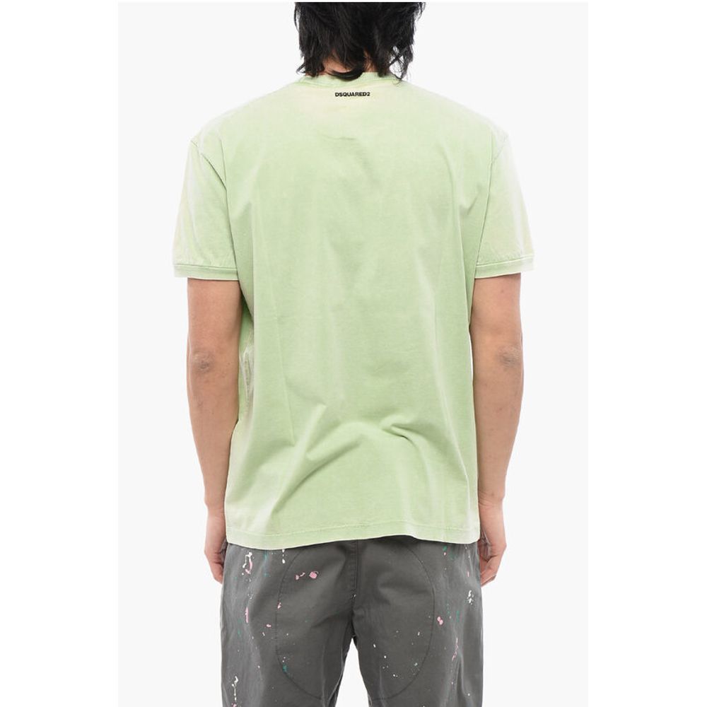 Dsquared² Beach Print Muscle Fit T-shirt