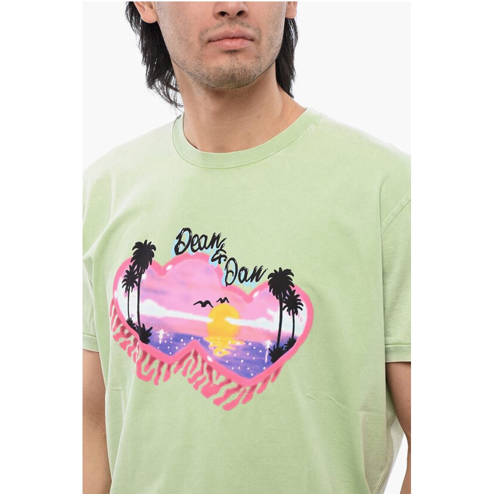 Dsquared² Beach Print Muscle Fit T-shirt