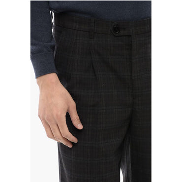 AllSaints Double Pleated SPICA Pants with Cuffed Hem