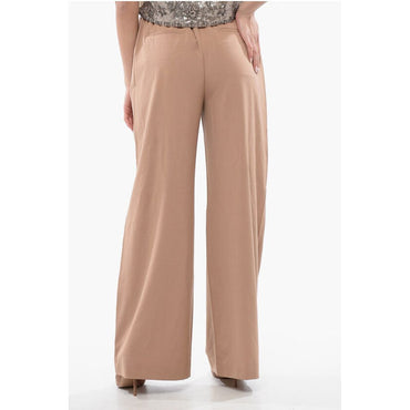 AllSaints Single Pleated ALEIDA Palazzo Pants with Drawstring Waist