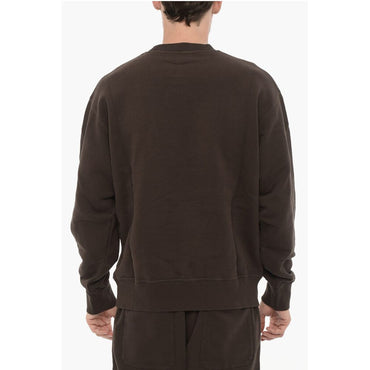 Ambush Fleeced Cotton WORKSHOP Crew-neck Sweatshirt