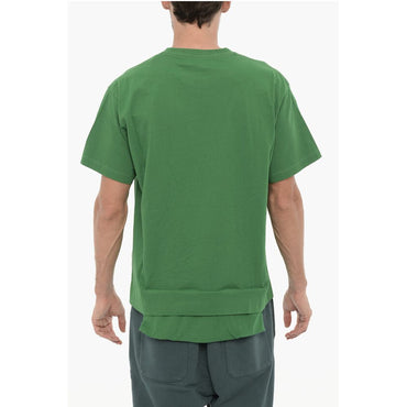 Ambush Solid Color AMAZON SEA FOAM Crew-neck T-Shirt with Waist Poc