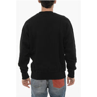 Ambush Brushed Cotton Crew-neck Sweatshirt with Printed Logo