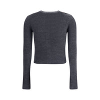 Ganni Check Cardigan