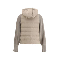 Brunello Cucinelli Wool sleeved Down Jacket
