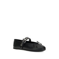 Miu Miu Leather Ballerinas