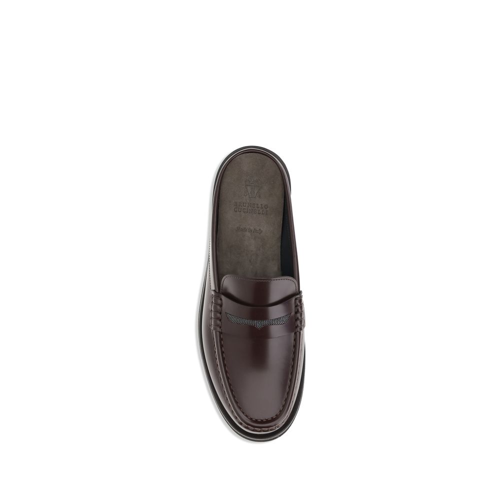 Brunello Cucinelli Sabot Loafers