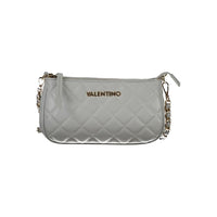 Valentino Gray Polyethylene Handbag