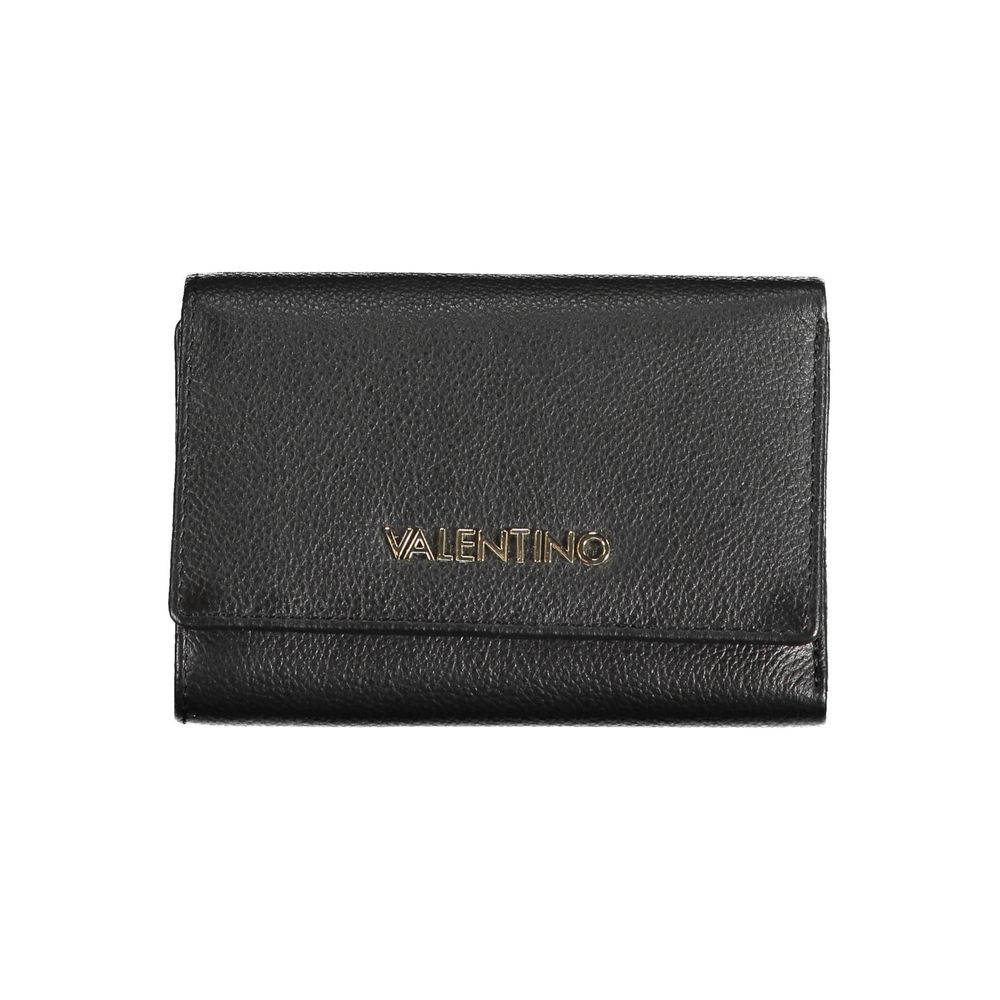 Valentino Black Polyurethane Women's Wallet