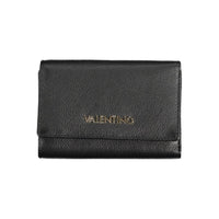 Valentino Black Polyurethane Women's Wallet