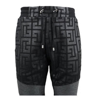 Balmain Black Cotton Jeans & Pant