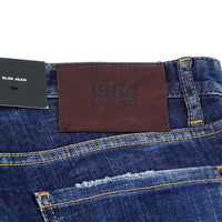 Dsquared² Blue Cotton Jeans & Pant