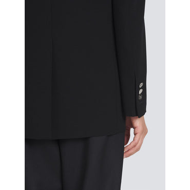 Balmain Black Viscose Blazer