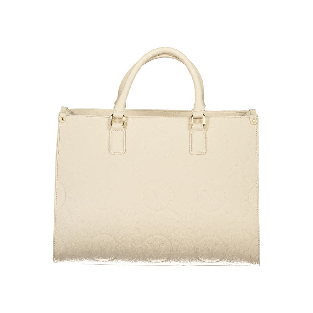 Valentino Beige Polyethylene Handbag