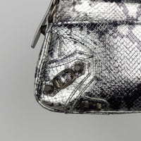 Balenciaga Gray Calfskin Handbag