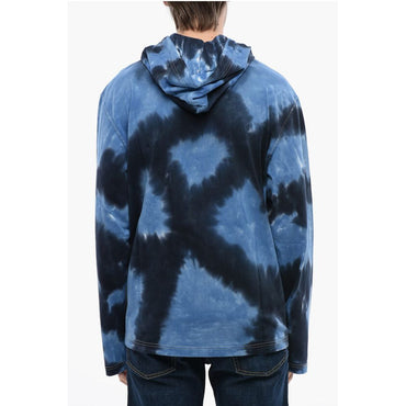 Diesel Tie Dye Effect T-CRANE-LS-HOOD-N1 Hoodie