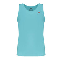 Norway 1963 Blue Cotton Men's Tank Top