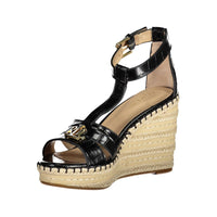 Ralph Lauren Black Polyester Sandal