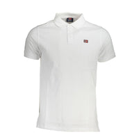 Norway 1963 White Cotton Men Polo Shirt