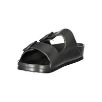 Norway 1963 Black Plastic Men Sandal