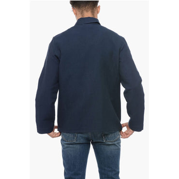 A.P.C. Linen Blend Single-Breasted Blazer
