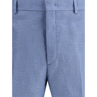 Fendi Linen Shorts