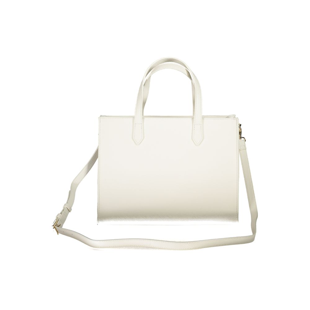 Valentino White Polyethylene Handbag