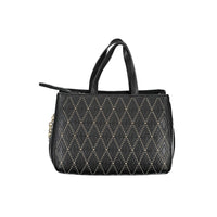 Valentino Nero Poliuretano Women's Bag with Chain and Shoulder Strap