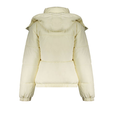 Fila Beige Polyester Jackets & Coat