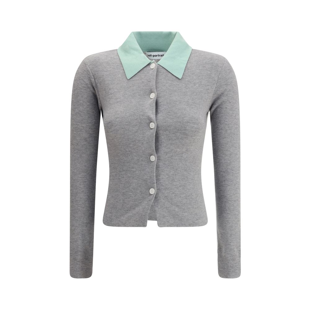 Self-Portrait Merino wool Cardigan