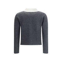 Self-Portrait Contrast collar Cardigan