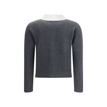 Self-Portrait Contrast collar Cardigan
