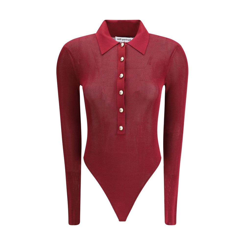 Self-Portrait Knit Bodysuit