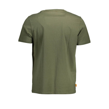 Timberland Green Cotton T-Shirt