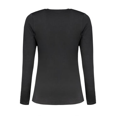 Pepe Jeans Black Cotton Tops & T-Shirt