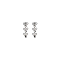 Self-Portrait Dangling Earrings with bows