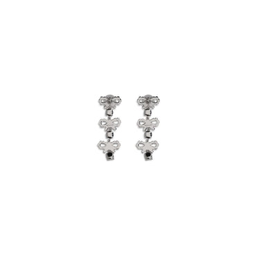 Self-Portrait Dangling Earrings with bows
