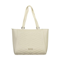 Valentino Beige Polyurethane Women's Bag with Adjustable Shoulder Strap