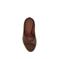 Amina Muaddi Anok satin Sandals