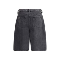 7FOR Denim Caviar Shorts