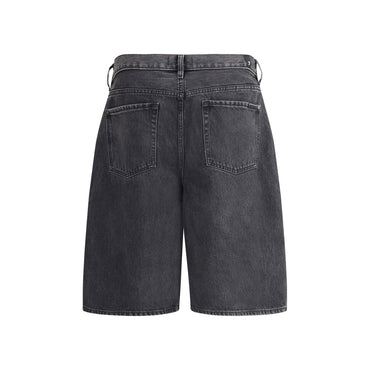 7FOR Denim Caviar Shorts