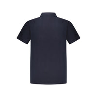Hugo Boss Blue Cotton Polo Shirt