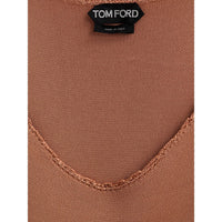 Tom Ford Orange Viscose Long