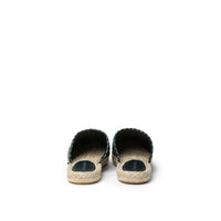 Bottega Veneta Green Leather Espadrille