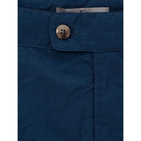 Canali Blue Polyamide Swim Short