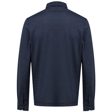 Canali Blue Cotton Shirt