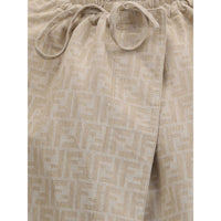 Fendi Oversize chambray Jacket