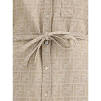 Fendi Chambray Dress